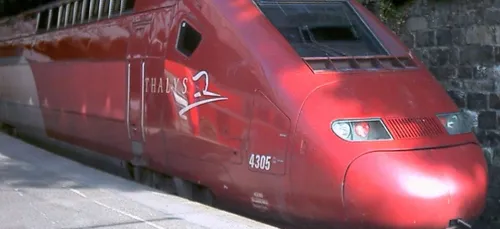 Une personne happée par un Thalys