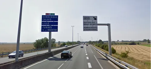 Dunkerquois : des travaux pendant deux semaines sur l'A16