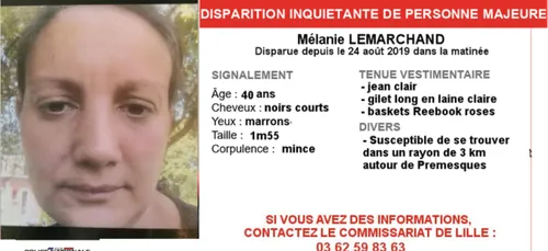 Métropole lilloise : une femme de 40 ans portée disparue