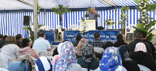 Un chapiteau évangélique est monté à Villeneuve d'Ascq
