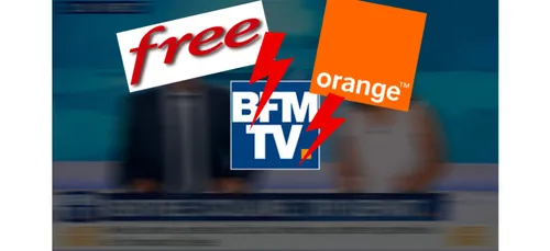 BFMTV n'est plus diffusé, ni sur les Freebox, ni sur les Livebox...