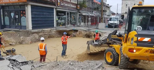 Effondrement de la chaussée à Amiens : le point sur les travaux