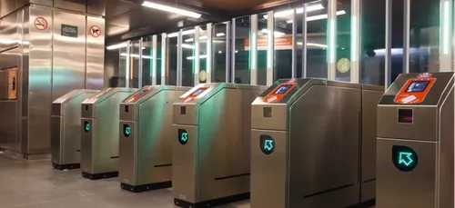 Portiques d'accès au métro : le déploiement continue