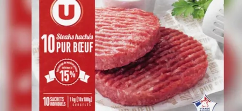 Alerte levée : pas de contamination des steaks hachés de Super U