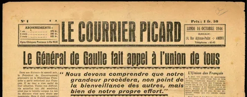 Le Courrier Picard fête ses 75 ans