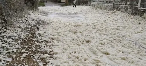 Pas-de-Calais : les impressionnantes images de l’écume de mer dans...