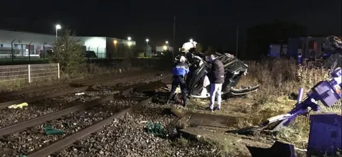 Accident à un passage à niveau du Dunkerquois