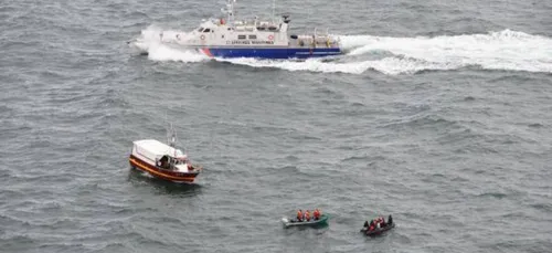 Des migrants secourus au large de Boulogne-sur-Mer