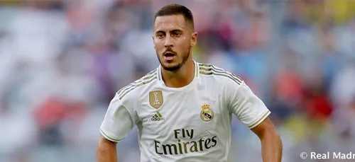 Real Madrid : l'ancien lillois Eden Hazard absent pour le Classico