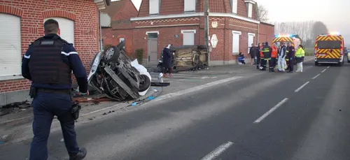 Un mort et deux blessés graves dans un accident à Deûlémont