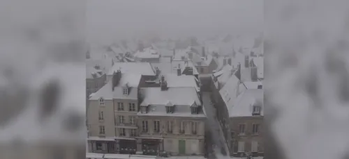 Les transports urbains interrompus à Laon à cause de la neige