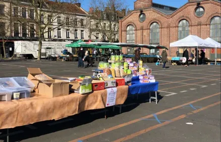 Confinement : les marchés alimentaires maintenus à Lille ce mardi