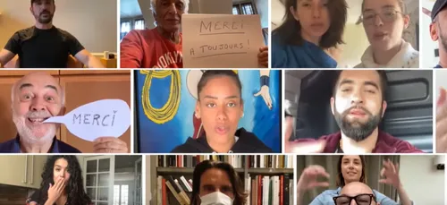 "Et demain" : 350 célébrités chantent pour aider le personnel soignant