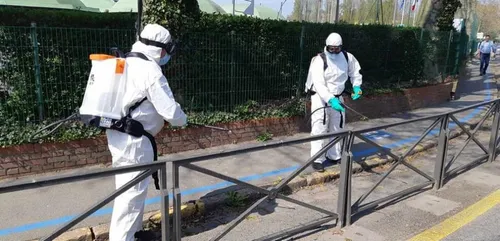 Coronavirus : la désinfection du mobilier urbain a commencé à Béthune