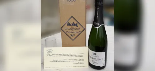 Du champagne pour remercier les soignants