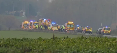 Somme : deux gendarmes grièvement blessés dans un grave accident