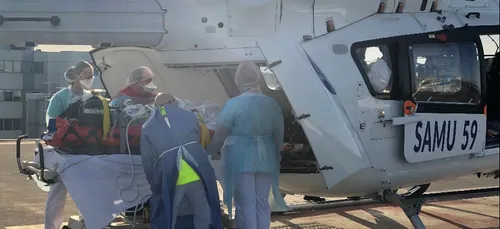 Coronavirus : les premiers patients transférés des Hauts-de-France...