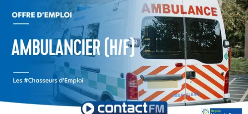 Offre d'emploi : Ambulancier (h/f)