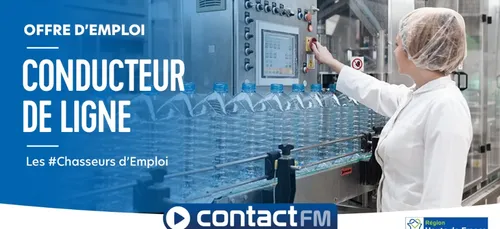 Offre d'emploi: Conducteur de ligne polyvalent (H/F)