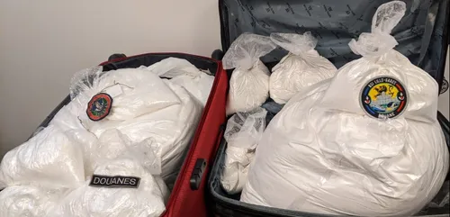 61 kilos de produits pour couper la cocaïne découverts dans un...