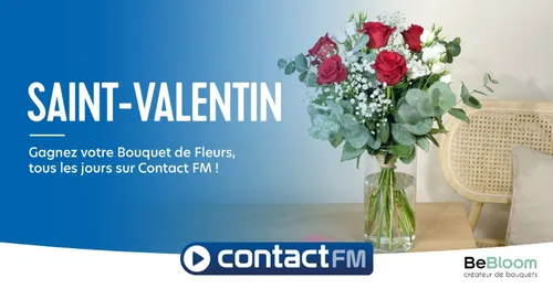 POUR LA SAINT-VALENTIN, GAGNEZ VOTRE BOUQUET DE FLEURS AVEC...