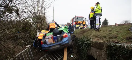 Grave accident RN31 près de Beauvais : le conducteur héliporté dans...