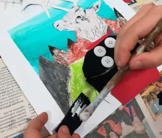 Le Musée de Flandre propose aux enfants des ateliers créatifs...