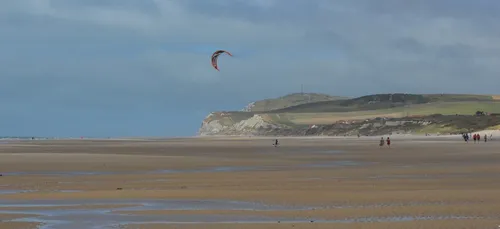 Opération de déminage sur la plage de Wissant ce mardi