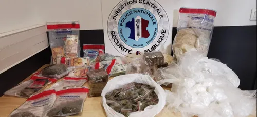 Huit personnes en garde à vue après une opération anti-drogue à...