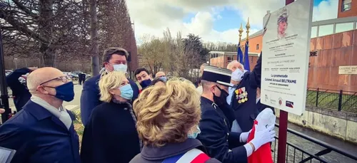 Une promenade au nom d'Arnaud Beltrame inaugurée à Beauvais