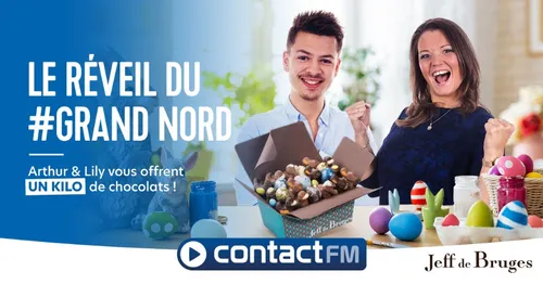 POUR PÂQUES, GAGNEZ UN KILO DE CHOCOLATS JEFF DE BRUGES SUR CONTACT...