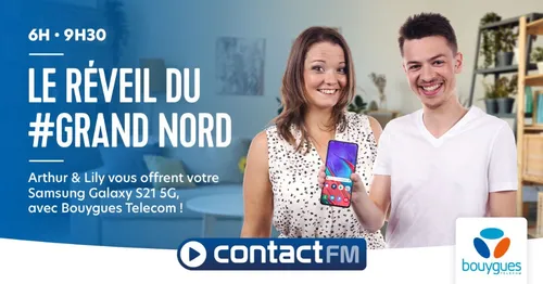GAGNEZ VOTRE SAMSUNG GALAXY S21 5G AVEC BOUYGUES TELECOM SUR...