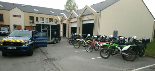 Opération anti-rodéos sauvage en forêt de Coye (Oise) ce dimanche