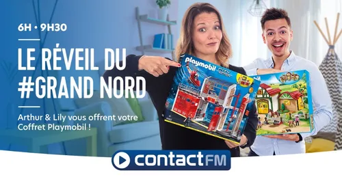 GAGNEZ VOTRE COFFRET PLAYMOBIL SUR CONTACT FM !