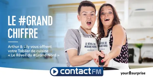GAGNEZ VOTRE TABLIER "LE RÉVEIL DU #GRAND NORD" AVEC YOURSURPRISE !