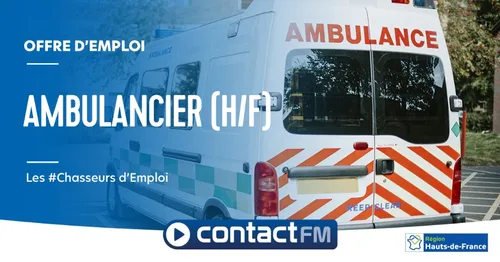 Offre d'emploi: ambulancier (H/F)