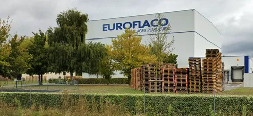 Deuxième jour de grève chez Euroflaco à Compiègne