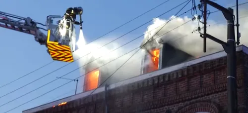 Incendie à Famars, 4 personnes se jettent du 1er étage