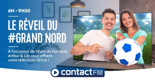 A L'OCCASION DE L'EURO DE FOOTBALL, GAGNEZ VOTRE TELEVISION 101 CM...
