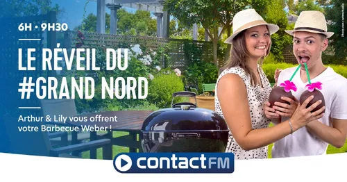 GAGNEZ VOTRE BARBECUE WEBER SUR CONTACT FM !