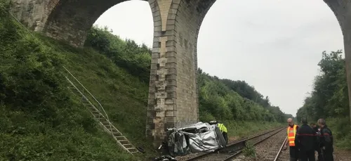 Chute d'un pont de 25 mètres dans l'Aisne : deux miraculés dans la...