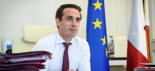 Le ministre Jean-Baptiste Djebbari en déplacement dans l'Oise ce mardi