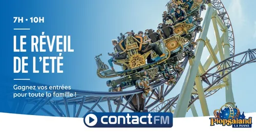 GAGNEZ VOS ENTRÉES A PLOPSALAND POUR TOUTE LA FAMILLE SUR CONTACT FM !