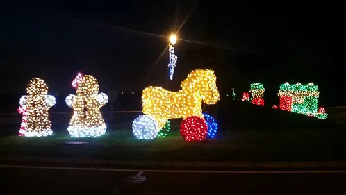 A Téteghem, on a mis le paquet sur les illuminations de Noël !