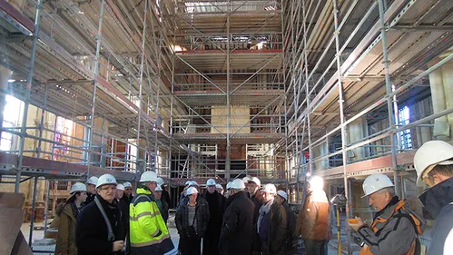 Les travaux avancent bien à l’église du Haut Pont