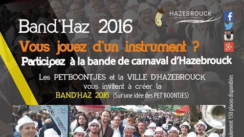 Hazebrouck cherche musiciens pour grande parade festive