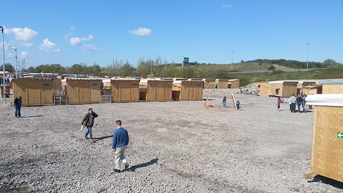 Un peu plus de paix au camp de réfugiés de la Linière