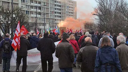 Forte mobilisation hier contre la loi Travail !