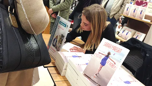 Sarah Maeght de retour sur ses terres pour dédicacer son premier roman