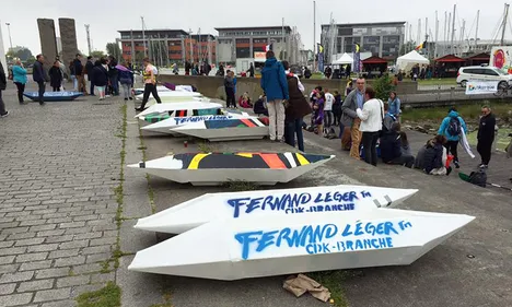 Comme chaque année à Dunkerque, le carton a flotté sur l’eau !